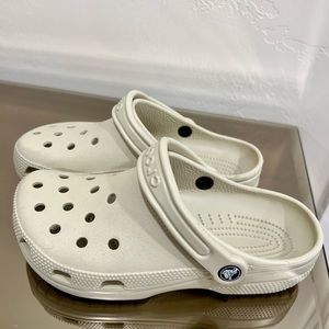 Cream CROCS